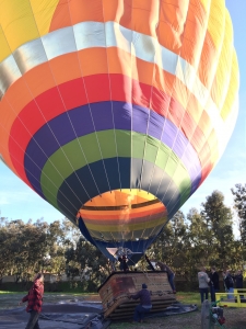 Not every leadership retreat can include a hot air balloon ride - we like to host "Game Night" for competitive Yahtzee, Pictionary and Jenga. It's good fun!