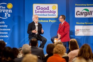 Richard Leider shared the "How" and the "Who" that makes our purpose come alive in leadership.