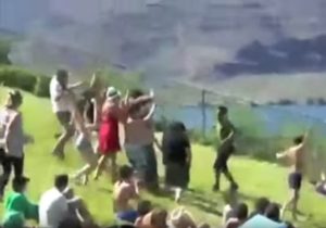 The movement gets started when people dance together.